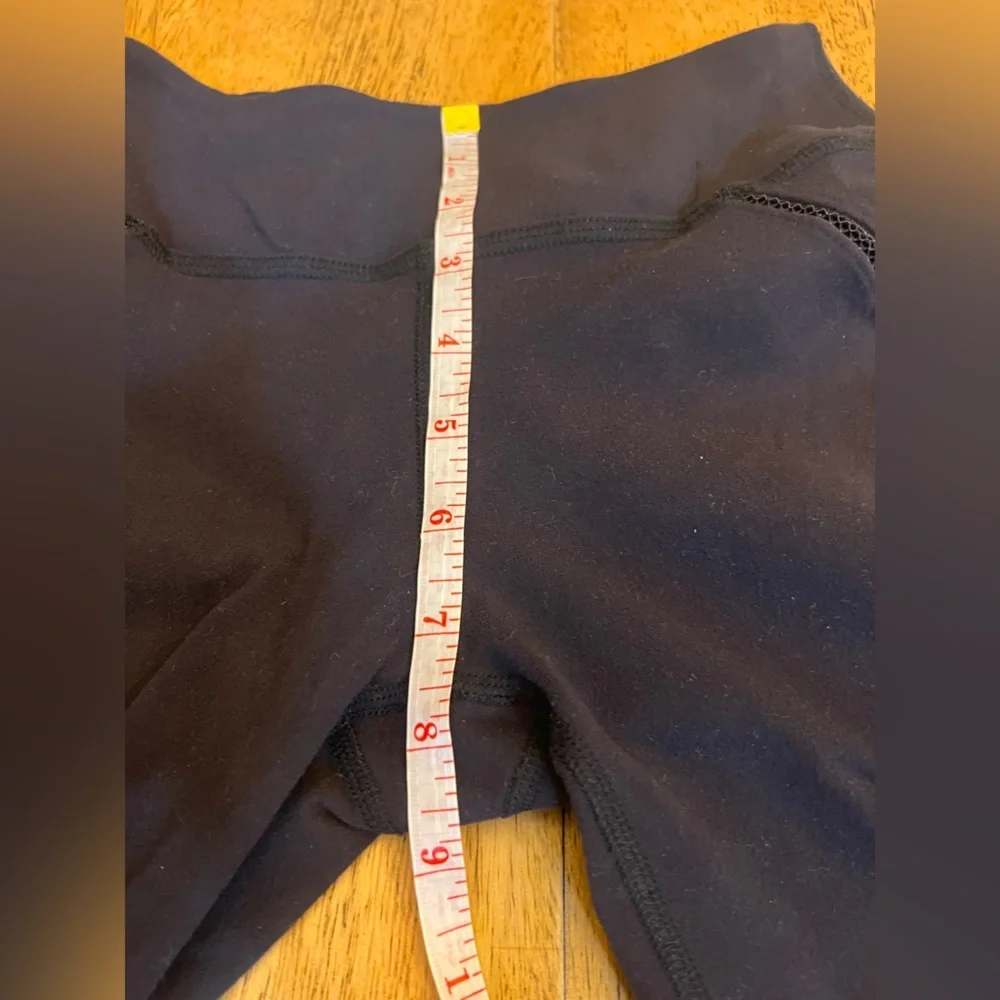 Beyond Yoga Black Leggings - Side Mesh Detail - Size S